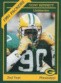 1991 Green Bay Packers Police - Horicon Police Department #10 Tony Bennett Front