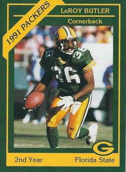 1991 Green Bay Packers Police - Horicon Police Department #11 LeRoy Butler Front