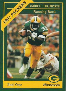 1991 Green Bay Packers Police - Horicon Police Department #13 Darrell Thompson Front