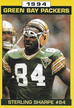 1994 Green Bay Packers Police - West Allis Police Department #2 Sterling Sharpe Front