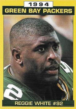1994 Green Bay Packers Police - West Allis Police Department #4 Reggie White Front