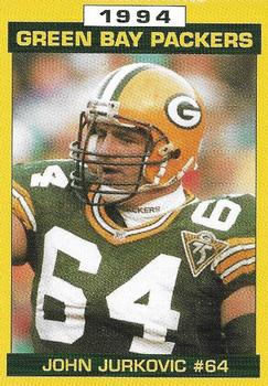 1994 Green Bay Packers Police - West Allis Police Department #8 John Jurkovic Front