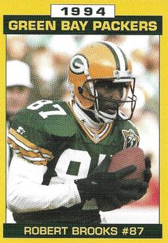 1994 Green Bay Packers Police - West Allis Police Department #9 Robert Brooks Front