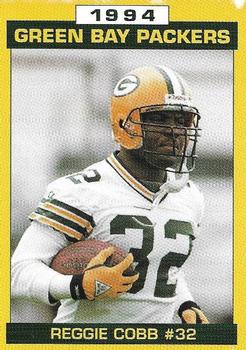 1994 Green Bay Packers Police - West Allis Police Department #10 Reggie Cobb Front