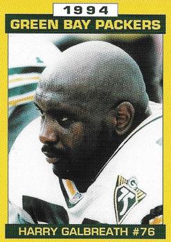 1994 Green Bay Packers Police - West Allis Police Department #12 Harry Galbreath Front