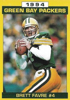 1994 Green Bay Packers Police - Fond du Lac Police Department #7 Brett Favre Front