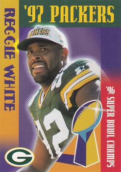 1997 Green Bay Packers Police - Marathon Communications #5 Reggie White Front
