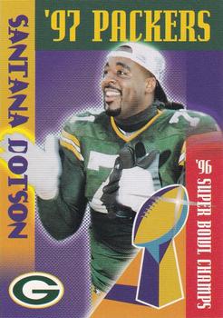 1997 Green Bay Packers Police - Marathon Communications #13 Santana Dotson Front