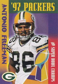 1997 Green Bay Packers Police - Marathon Communications #15 Antonio Freeman Front