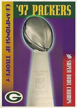 1997 Green Bay Packers Police - Watertown Police Department, The Watertown Lions Club #1 Super Bowl XXXI Trophy Front