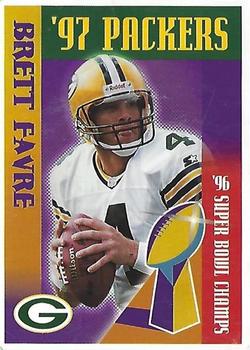 1997 Green Bay Packers Police - Watertown Police Department, The Watertown Lions Club #4 Brett Favre Front