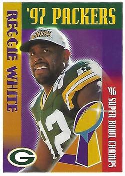 1997 Green Bay Packers Police - Watertown Police Department, The Watertown Lions Club #5 Reggie White Front