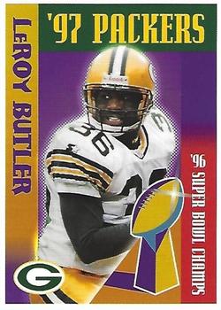 1997 Green Bay Packers Police - Watertown Police Department, The Watertown Lions Club #6 LeRoy Butler Front