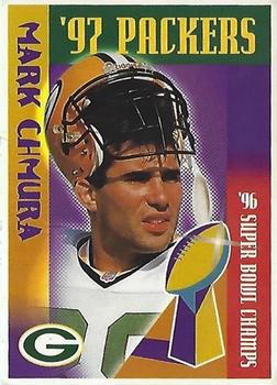 1997 Green Bay Packers Police - Watertown Police Department, The Watertown Lions Club #11 Mark Chmura Front