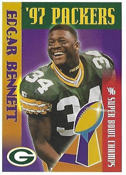 1997 Green Bay Packers Police - Watertown Police Department, The Watertown Lions Club #20 Edgar Bennett Front