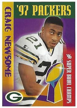 1997 Green Bay Packers Police - Waukesha County Sheriff's Department #19 Craig Newsome Front