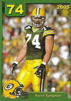 2005 Green Bay Packers Police - Portage County Sheriff's Department #12 Aaron Kampman Front