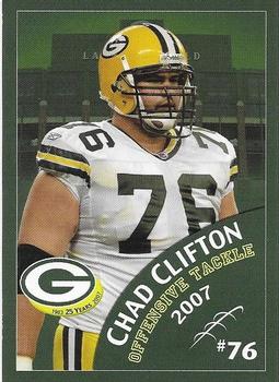 2007 Green Bay Packers Police - Portage County Sheriffs Department #7 Chad Clifton Front