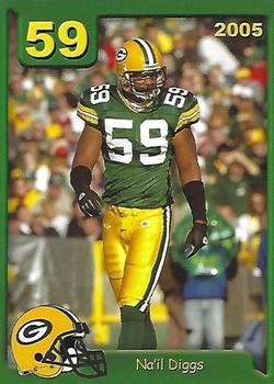 2005 Green Bay Packers Police - Jefferson County Sheriff #10 Na'il Diggs Front