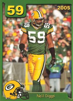 2005 Green Bay Packers Police - New Richmond Police Department #10 Na'il Diggs Front