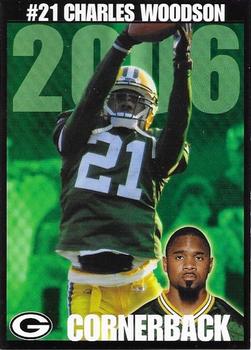2006 Green Bay Packers Police - New Richmond Clinic, Kids Company Inc., Farm & Home, New Richmond Police Department #5 Charles Woodson Front