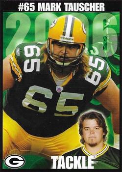 2006 Green Bay Packers Police - New Richmond Clinic, Kids Company Inc., Farm & Home, New Richmond Police Department #14 Mark Tauscher Front