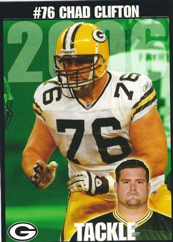 2006 Green Bay Packers Police - Town of Brookfield Police Department #16 Chad Clifton Front