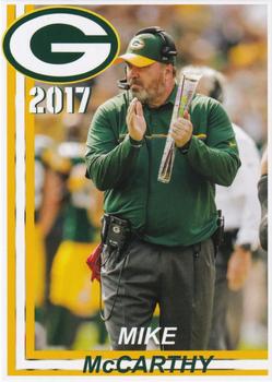 2017 Green Bay Packers Police - Amery Police Department #2 Mike McCarthy Front