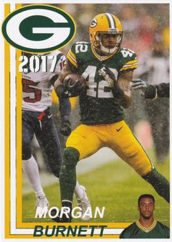 2017 Green Bay Packers Police - Amery Police Department #18 Morgan Burnett Front