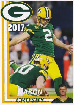 2017 Green Bay Packers Police - Amery Police Department #20 Mason Crosby Front