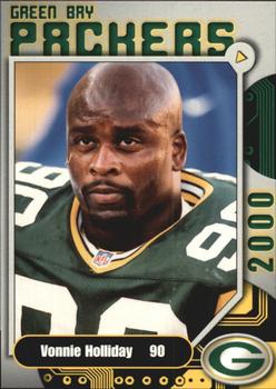 2000 Green Bay Packers Police - Racine County D.A.R.E. Program #10 Vonnie Holliday Front
