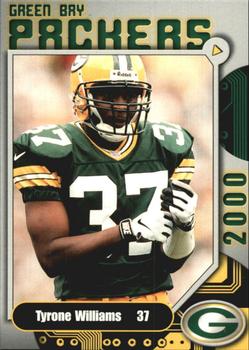 2000 Green Bay Packers Police - Racine County D.A.R.E. Program #19 Tyrone Williams Front