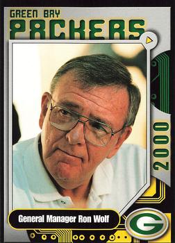 2000 Green Bay Packers Police - Larry Fritsch Cards, Inc., Stevens Point and the Town of Hull (Portage County) Fire Dept. #1 Ron Wolf Front