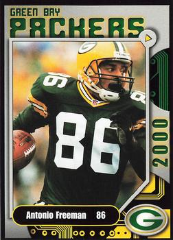2000 Green Bay Packers Police - Larry Fritsch Cards, Inc., Stevens Point and the Town of Hull (Portage County) Fire Dept. #7 Antonio Freeman Front