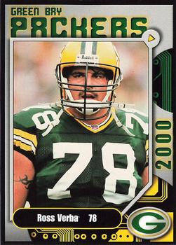 2000 Green Bay Packers Police - Larry Fritsch Cards, Inc., Stevens Point and the Town of Hull (Portage County) Fire Dept. #16 Ross Verba Front