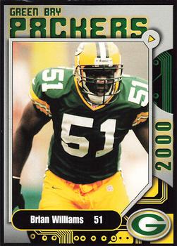 2000 Green Bay Packers Police - Larry Fritsch Cards, Inc., Stevens Point and the Town of Hull (Portage County) Fire Dept. #18 Brian Williams Front