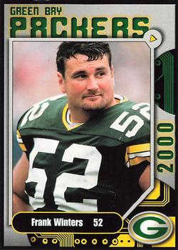 2000 Green Bay Packers Police - Larry Fritsch Cards, Inc., Stevens Point and the Town of Hull (Portage County) Fire Dept. #20 Frank Winters Front