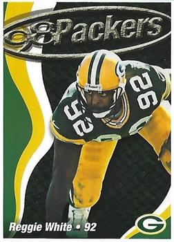 1998 Green Bay Packers Police - Watertown Lions Club, Watertown Police Department, Watertown, WI #17 Reggie White Front