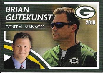 2019 Green Bay Packers Police - Amery Police Department #1 Brian Gutekunst Front