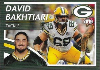 2019 Green Bay Packers Police - Amery Police Department #7 David Bakhtiari Front