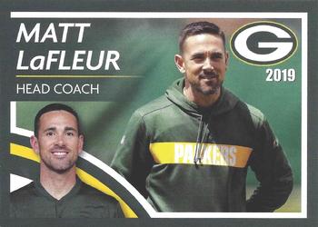 2019 Green Bay Packers Police - City of Brookfield Police Department #2 Matt LaFleur Front