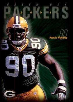 2001 Green Bay Packers Police - Larry Fritsch Cards,Stevens Point and the Town of Hull (Portage County) Fire Dept. #12 Vonnie Holliday Front