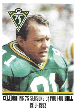 1993 Green Bay Packers Police - Oshkosh Northwestern, Oshkosh Noon Kiwanis, Oshkosh PD #6 Brian Noble Front