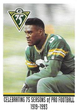 1993 Green Bay Packers Police - Oshkosh Northwestern, Oshkosh Noon Kiwanis, Oshkosh PD #8 George Teague Front