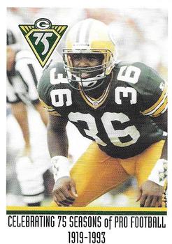 1993 Green Bay Packers Police - Oshkosh Northwestern, Oshkosh Noon Kiwanis, Oshkosh PD #10 LeRoy Butler Front