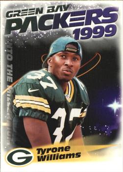 1999 Green Bay Packers Police - Schaefer Motor Sales, Inc., United Commercial Travelers #337, Racine Sheriff D.A.R.E. Program #18 Tyrone Williams Front