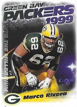 1999 Green Bay Packers Police - Watertown Lion's Club, Watertown Police Department #14 Marco Rivera Front