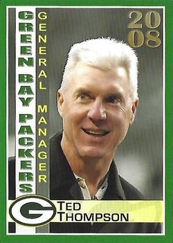 2008 Green Bay Packers Police - Dodge County Sheriff's Department #1 Ted Thompson Front