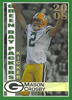 2008 Green Bay Packers Police - Dodge County Sheriff's Department #16 Mason Crosby Front