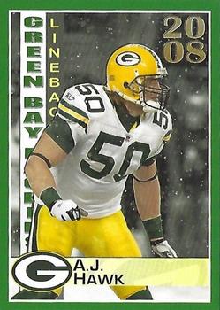 2008 Green Bay Packers Police - Dodge County Sheriff's Department #19 A.J. Hawk Front